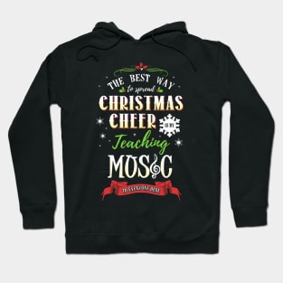 Christmas Cheer - Teaching Music Here Hoodie